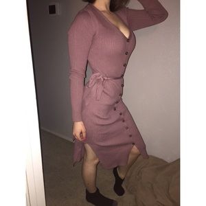 hippie rose pink dress size small